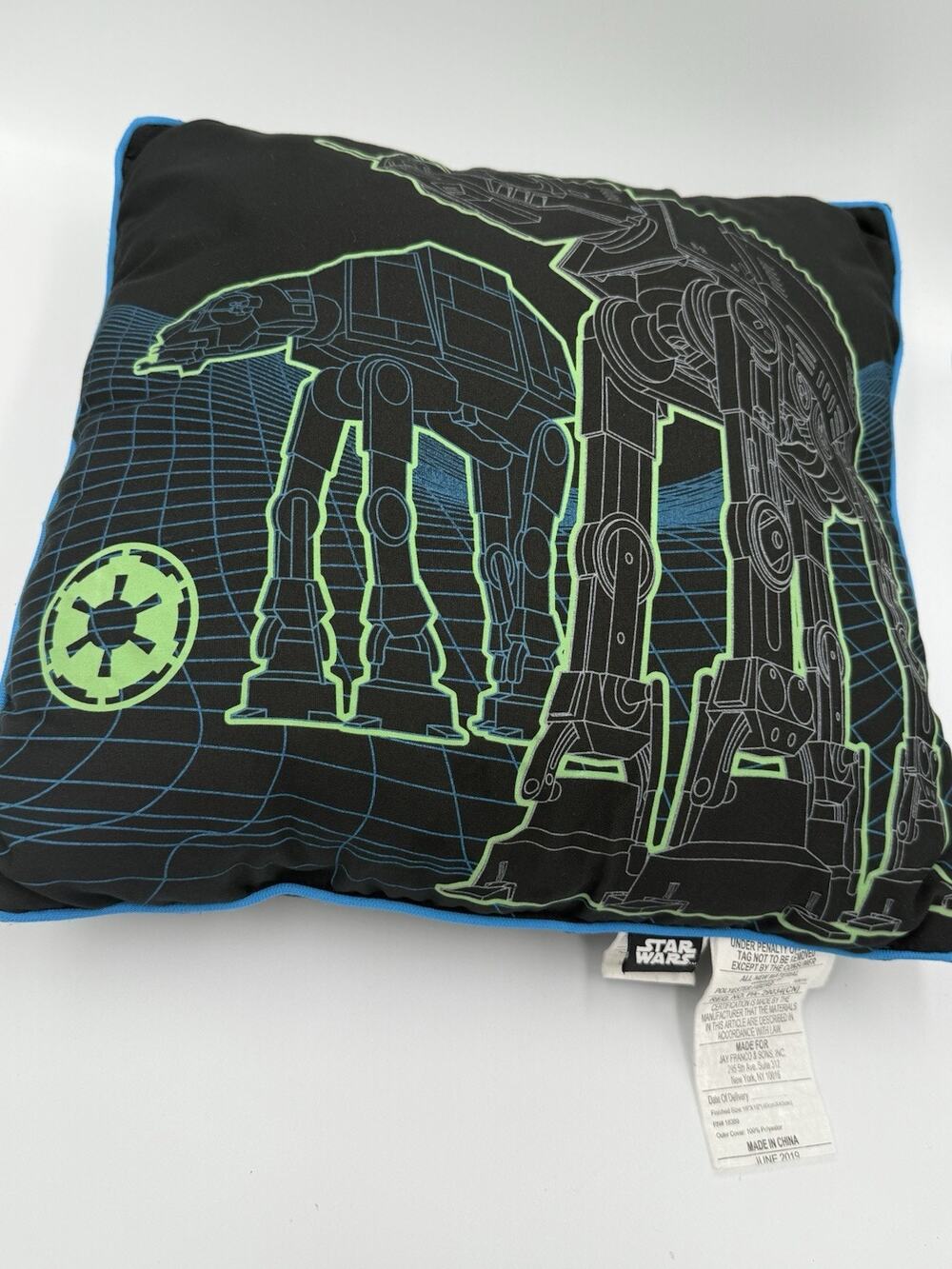 Star Wars Glow In The Dark ~ 14” X 14” Throw Pillow
